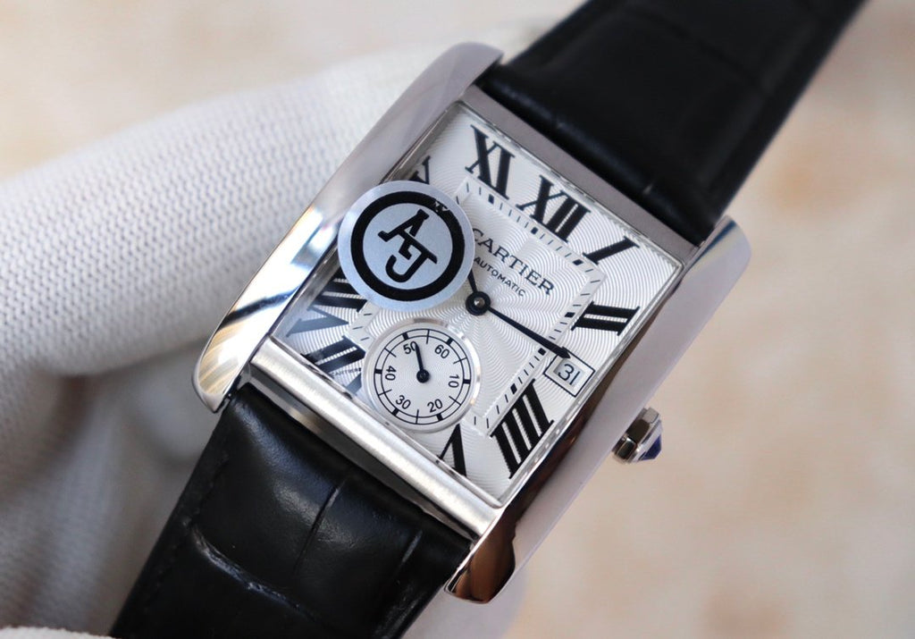 CARTIER TANK MC W5330003 STAINLESS STEEL BEZEL