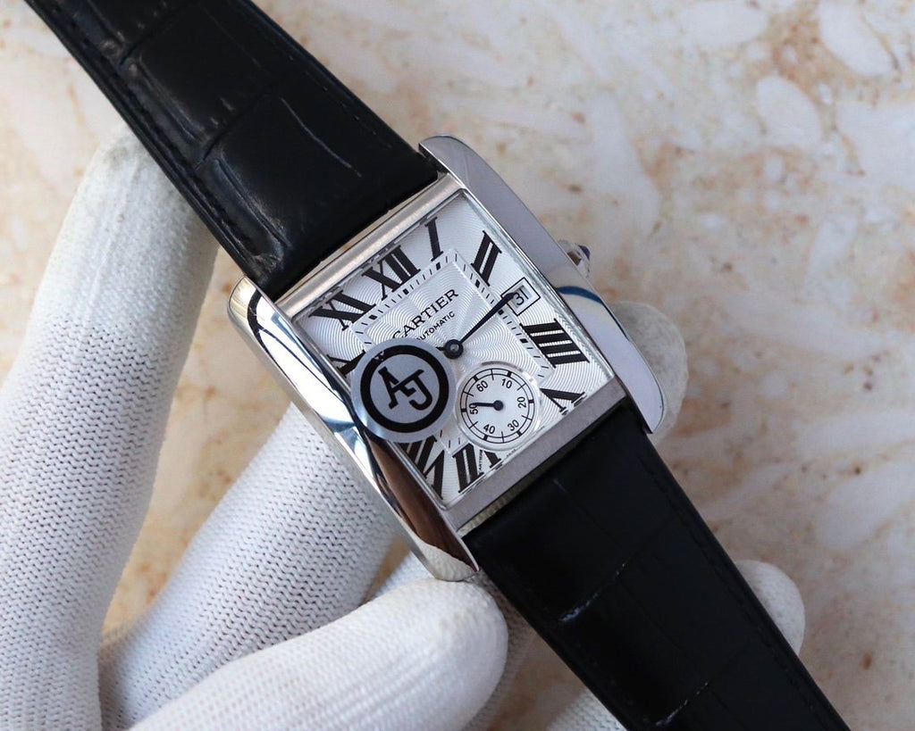 CARTIER TANK MC W5330003 STAINLESS STEEL BEZEL