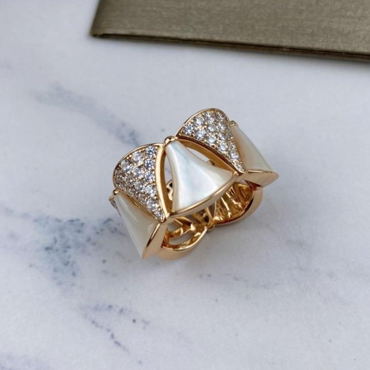 Bvlgari MOP PINK GOLD DREAM RING