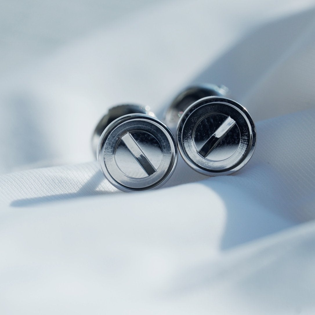 CARTIER LOVE EARRINGS SILVER 7.2MM