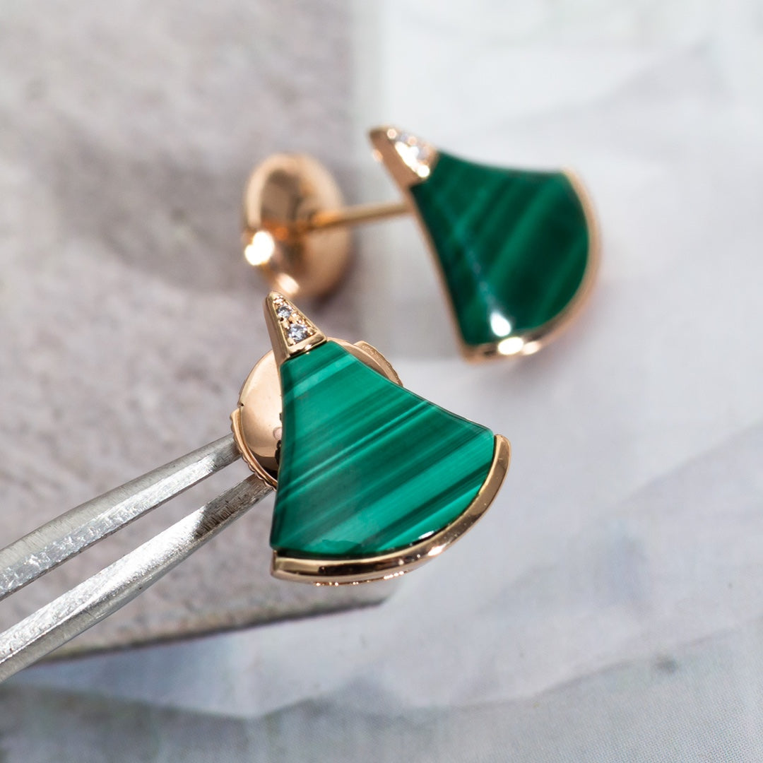 Bvlgari DIVAS DREAM EARRINGS PINK GOLD