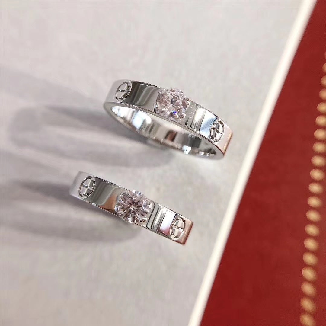 CARTIER LOVE RING 3.6MM 1 BIG DIAMOND