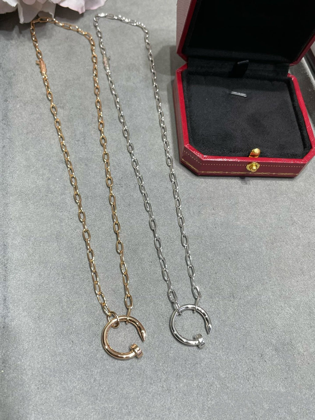 CARTIER JUSTE NECKLACE NO DIAMOND