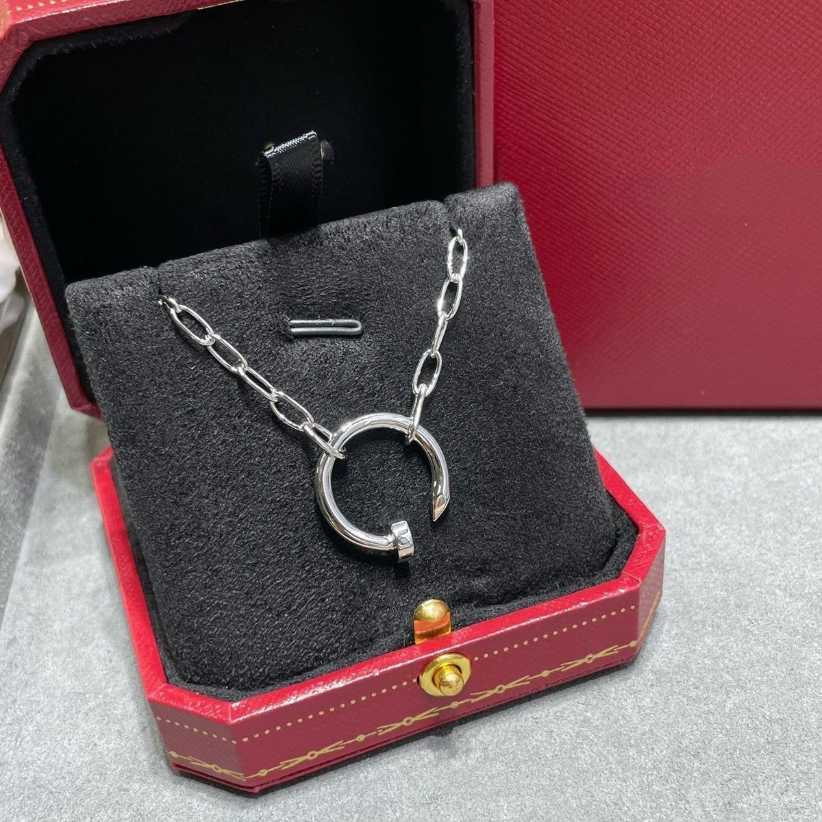 CARTIER JUSTE NECKLACE NO DIAMOND