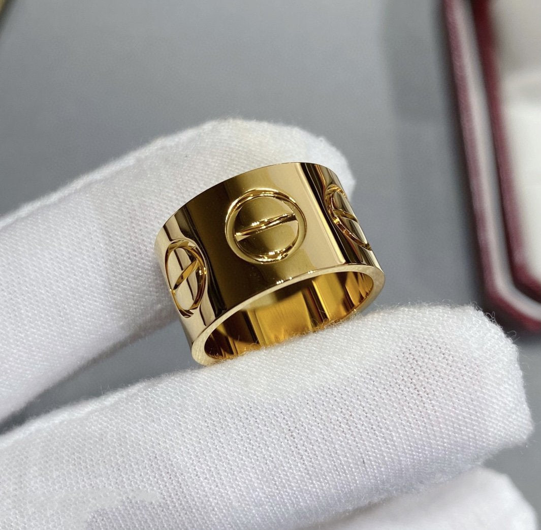 CARTIER LOVE 11MM LARGE RING