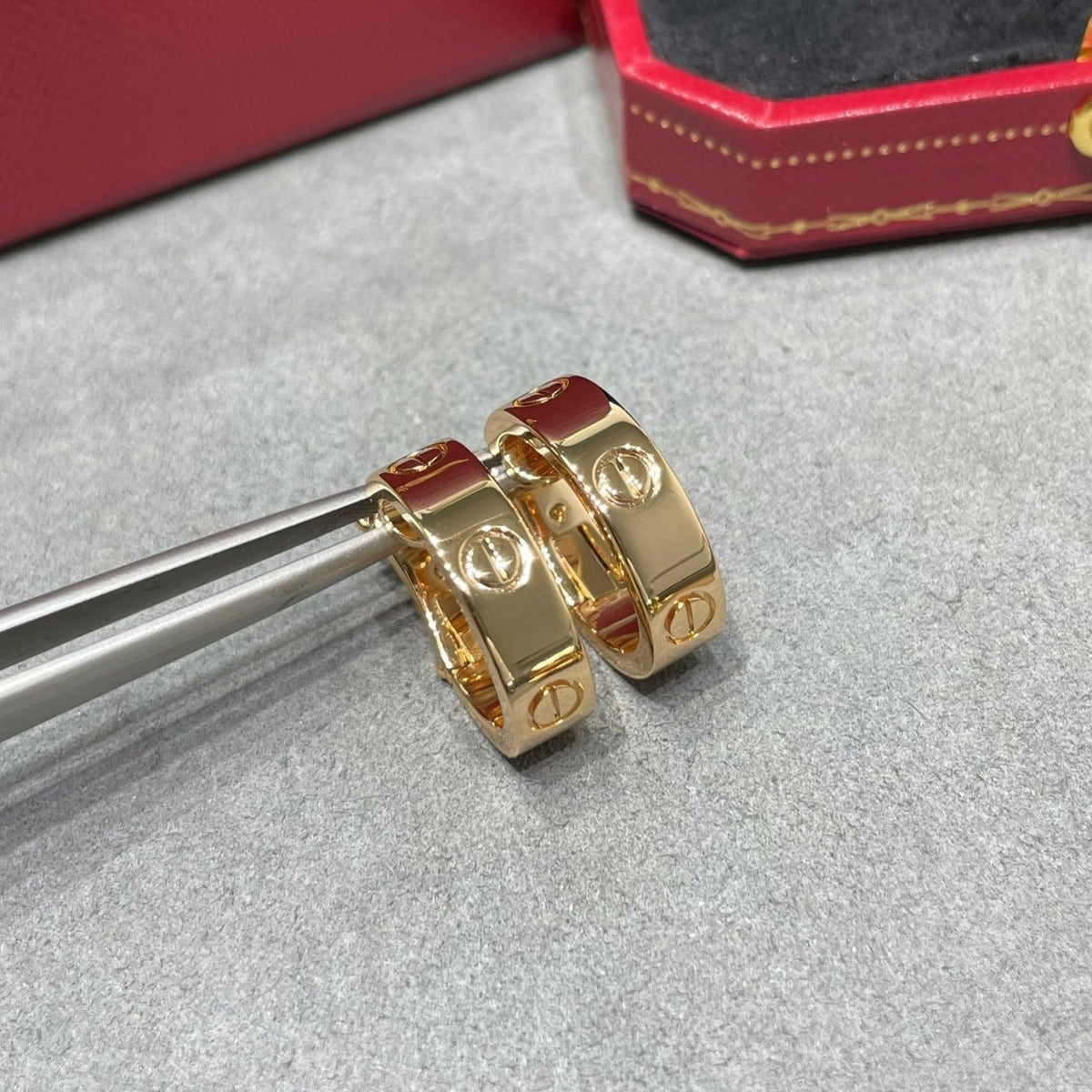 CARTIER LOVE 5.5MM EARRINGS
