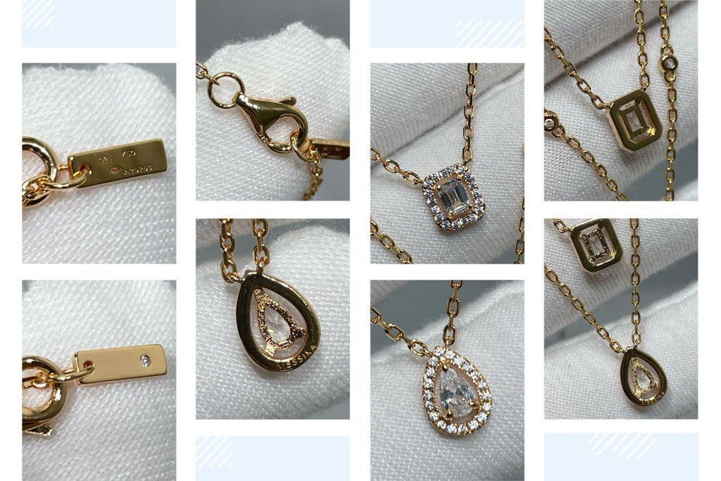 MESSIKA MY TWIN 2 ROW DIAMOND NECKLACE