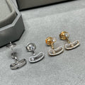 MESSIKA MOVE UNO PINK GOLD DIAMOND EARRINGS