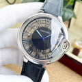 CARTIER BALLON BLEU 44MM SKELETON DIAL
