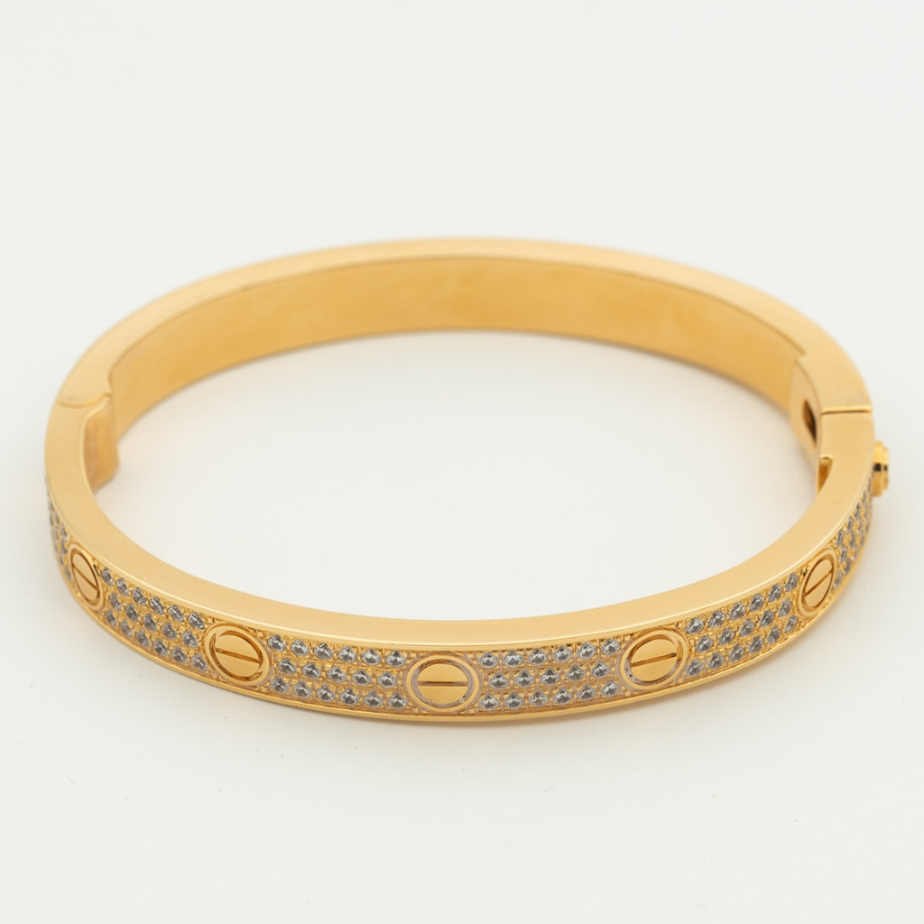CARTIER LOVE BRACELET 6.1MM DIAMONDS