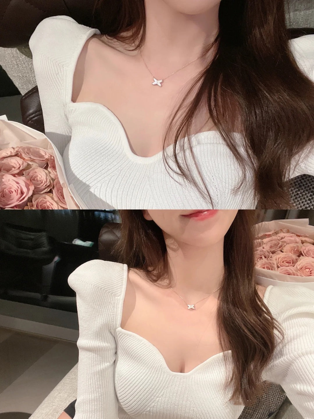 CHAUMET JEUX DE NECKLACE 1 DIAMOND