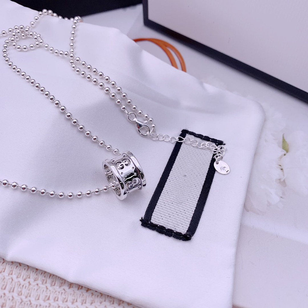 GUCCI NECKLACE  ICON WHITE GOLD