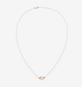 FRED FORCE 10 DIAMOND PINK GOLD NECKLACE MINI MODEL