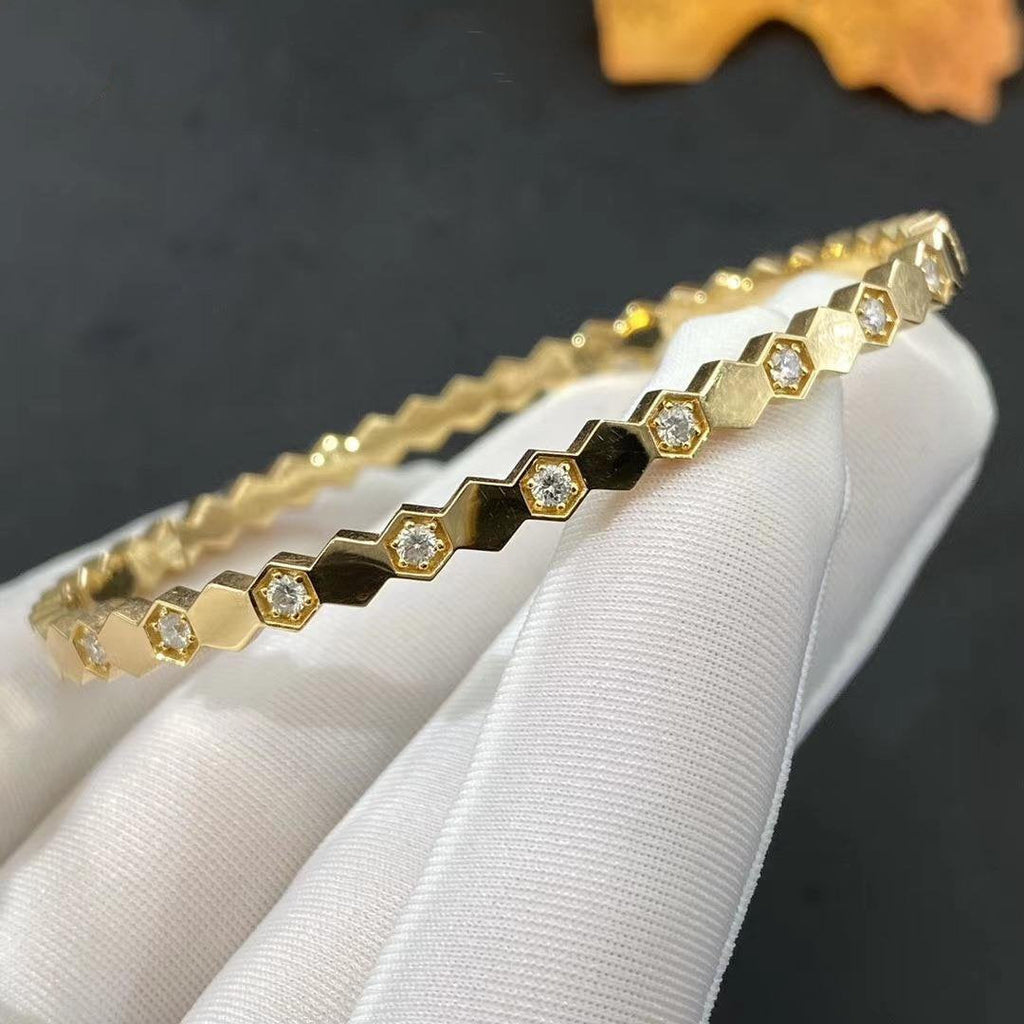 CHAUMET BEE LOVE GOLD DIAMOND BRACELET