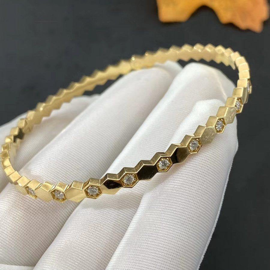 CHAUMET BEE LOVE GOLD DIAMOND BRACELET