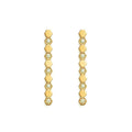 CHAUMET BEE LOVE GOLD DIAMOND LONG EARRINGS