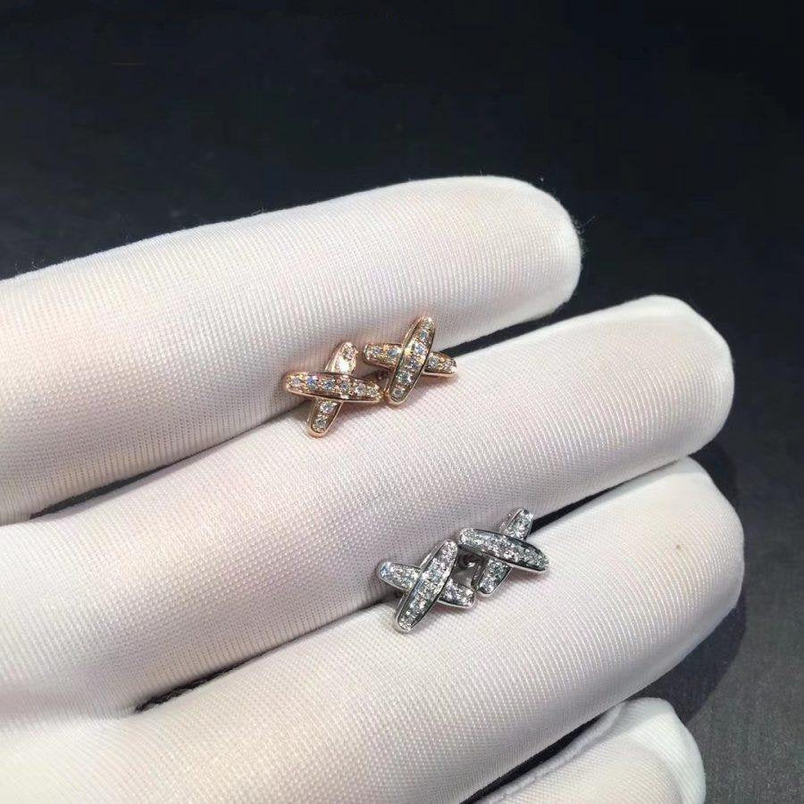 CHAUMET JEUX DE DIAMOND EARRINGS