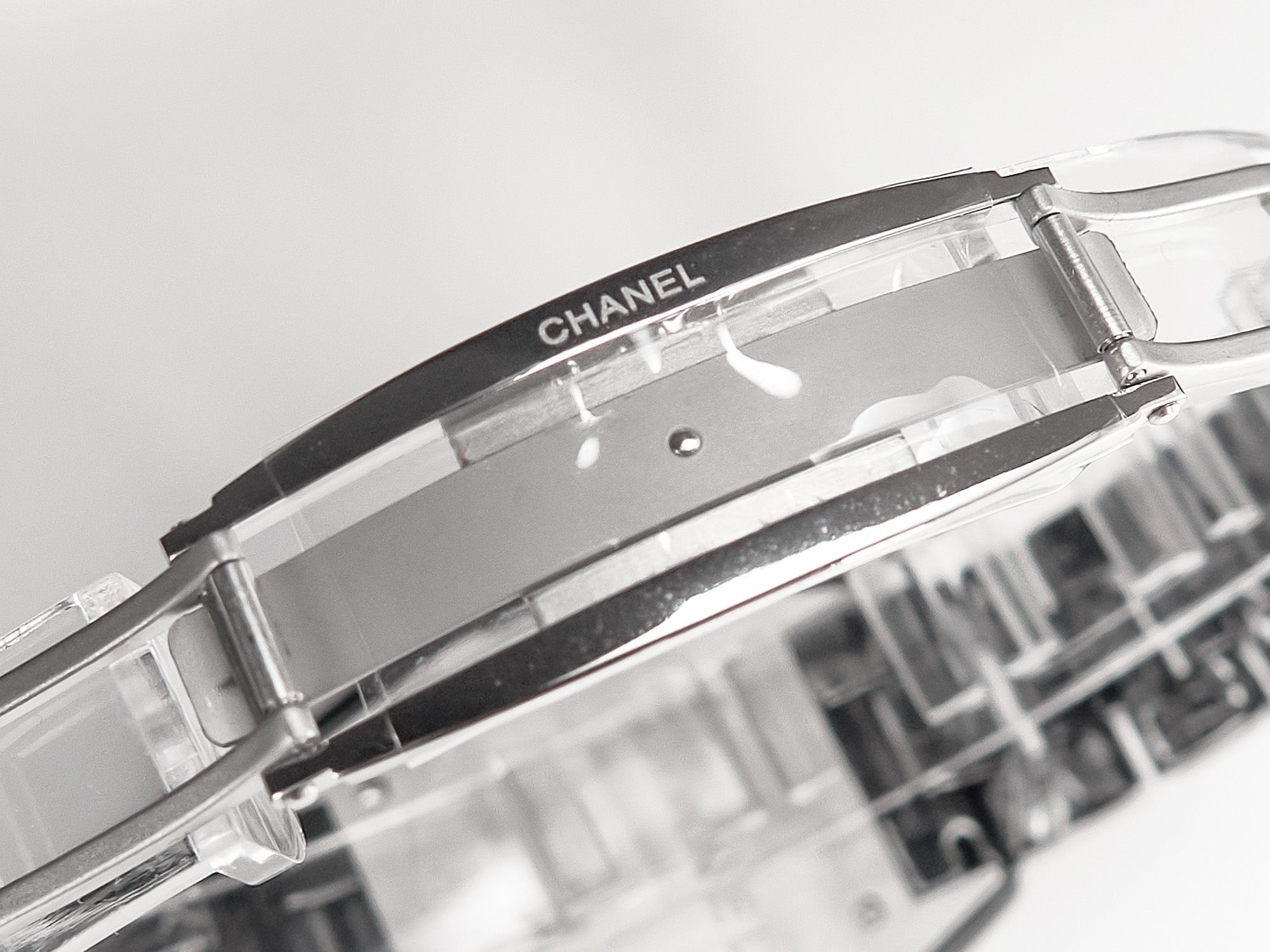 CHANEL J12 Date Automatic Black Ceramic White Numerals Black Dial White Steel Hands