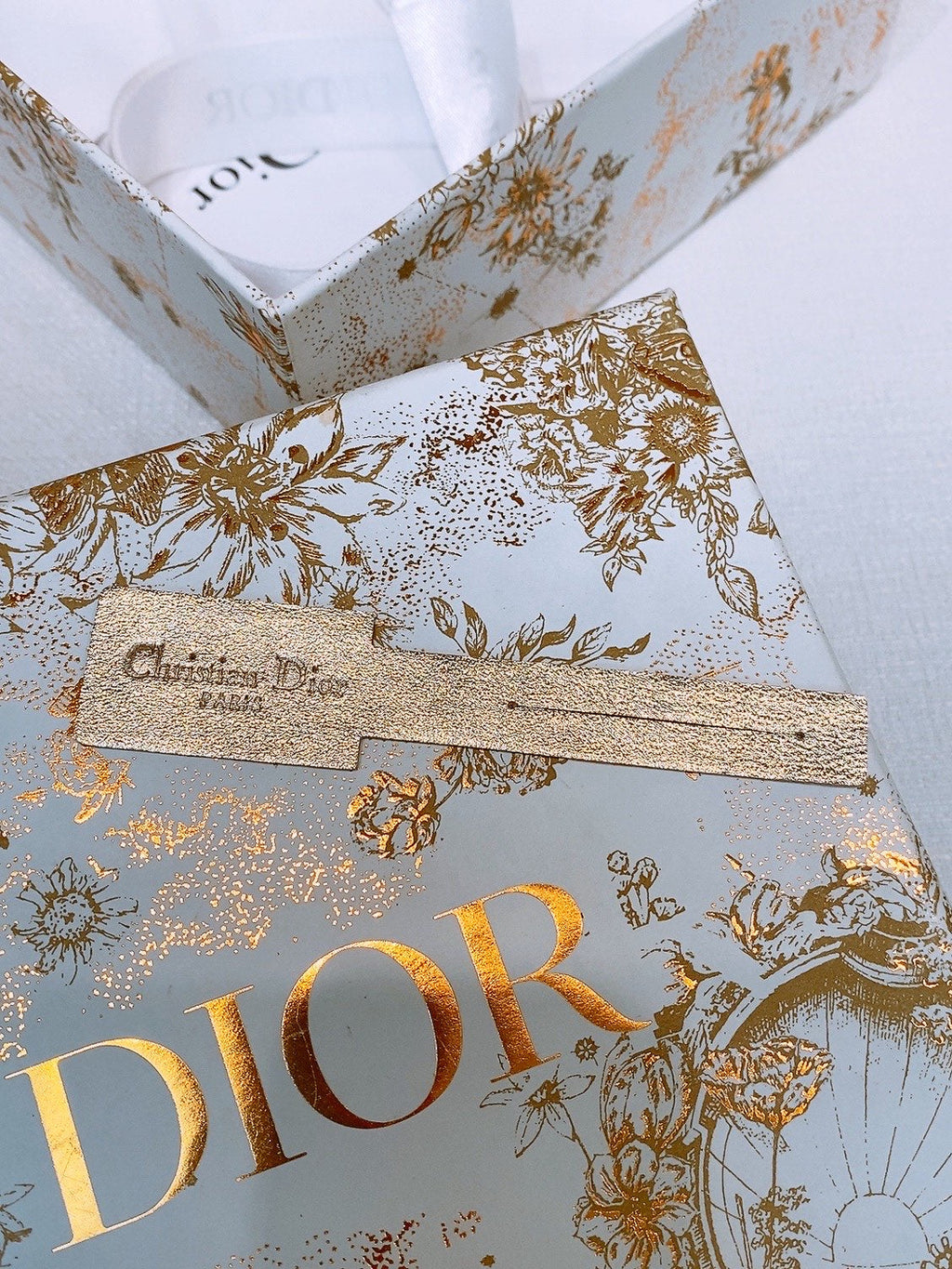 DIOR 25S BELT 20 MM IN METALLIC GOLD CALFSKIN 572893